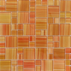 Mosaic MSM64 Mozaika skleněná oranžová 300x300 mm