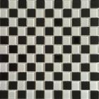 Mosaic MSN266 Mozaika skleněná černobílá 297x297 mm