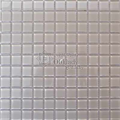 Mosaic MSN061 Mozaika skleněná bílá 297x297 mm [MSN061]