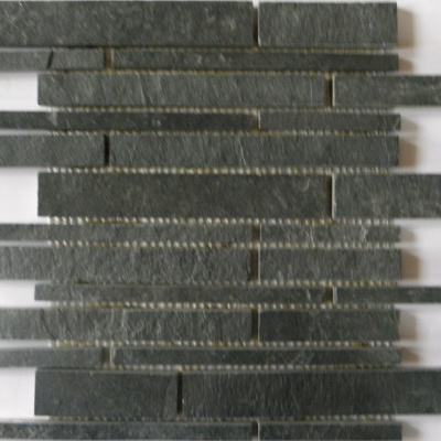 EUROSTONE Mozaika Schiefer břidlice černá 305x305 mm [722-117]