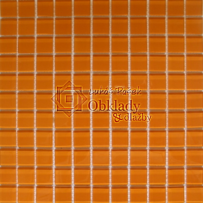 Mosaic MSN041 Mozaika skleněná oranžová 300x300 mm [MSN041]