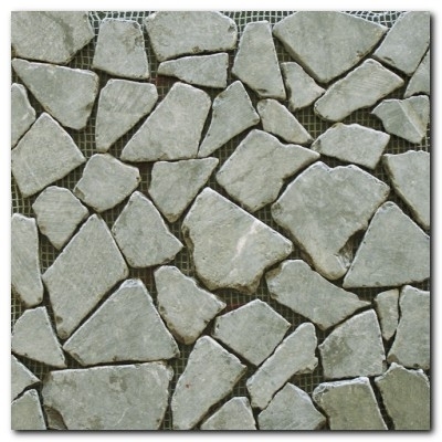 Mosaic MT15 Mozaika kámen plochý šedozelený 300x300mm [MT15]
