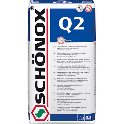Schonox Q2 Zlepšené cementové lepidlo se sníženým skluzem 25 kg [Schonox Q2 25 kg]