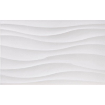 Pamesa Atrium Egeo Blanco obklad bílý lesklý vlnky 33,3x55,5 cm [AT.E.Blanco]