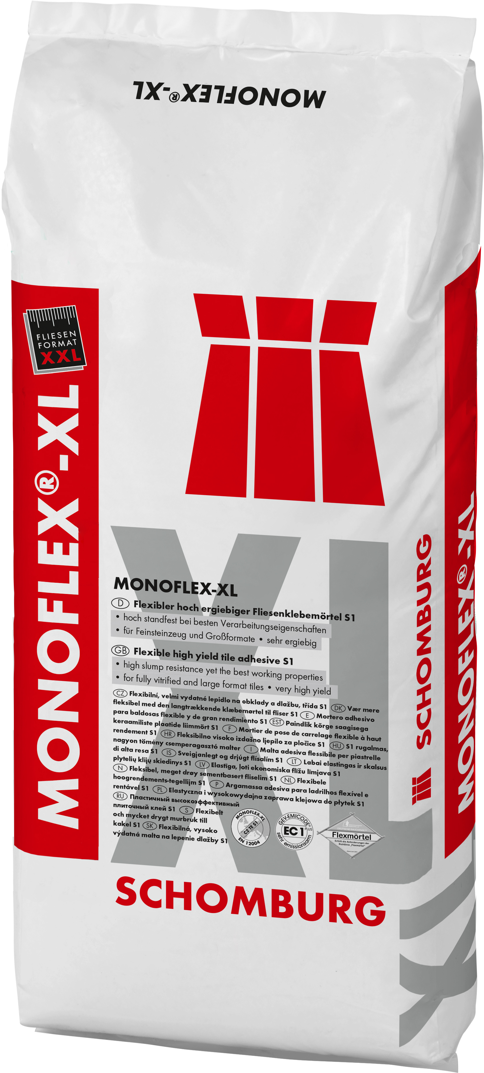 SCHOMBURG Monoflex XL deformovatelné, vysoce vydatné lepidlo 25kg [204302002]