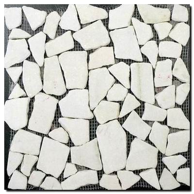 Mosaic MT13 Mozaika kámen plochý bílý 300x300mm [MT13]