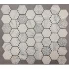 Mosaic MSH003 Mozaika recyklované sklo hexagon 324x280 mm