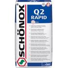 Schonox Q2 RAPID rychle tuhnoucí, zlepšené cementové lepidlo s redukovanou prašností 25 kg