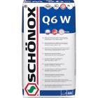 Schonox Q6 WHITE Bílé flexibilní práškové lepidlo pro mozaiky 25 kg