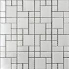 Mosaic MSM68SW Skleněná mozaika Multimix bílá 300x300 mm