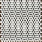 MOSAIC MR32 Mozaika recyklované sklo bílá hexagon 290x295 mm