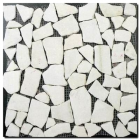 Mosaic MT13 Mozaika kámen plochý bílý 300x300mm