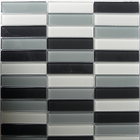 Mosaic MSC99 Mozaika skleněná černobílá 304x322 mm